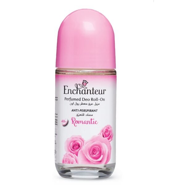 EnchantEUr Romantic Roll On, 48 Hr Odour Protection, Anti-Perspirant, 50ml