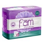 Fam Sanitary Pads 30pcs Regular Size With Wing