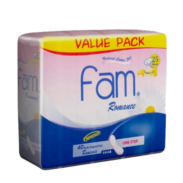 Femme Romance sanitary pads set, 40 pads large, without wings