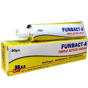 Funbact-A Triple Action Cream 30gm
