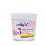 PrettyBe 5in1 Face & Body Scrub Rose 550ml