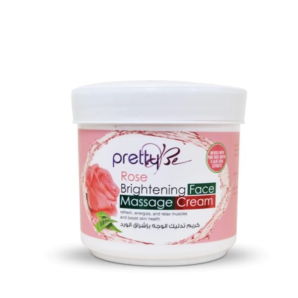 PrettyBe Massage Cream Rose 550ml