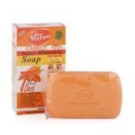 Veet Gold Carrot Super Whitening Soap, Whitening & Blemishes, 250g