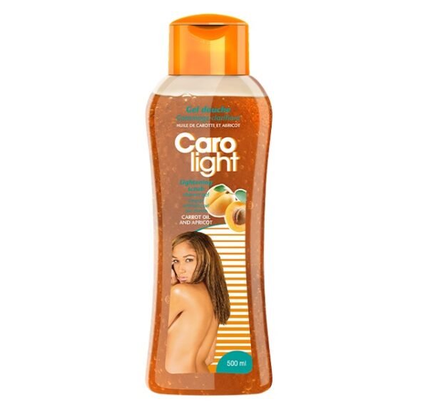 Caro light Exfoliating Shower Gel Carrot Oil & Apricot Kernel Powder 500ml