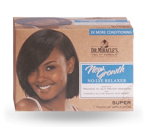 Dr. Miracle’s New Growth No-Lye Relaxer Super