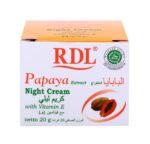 RDL Papaya Extract Night Cream with Vitamin E 20g