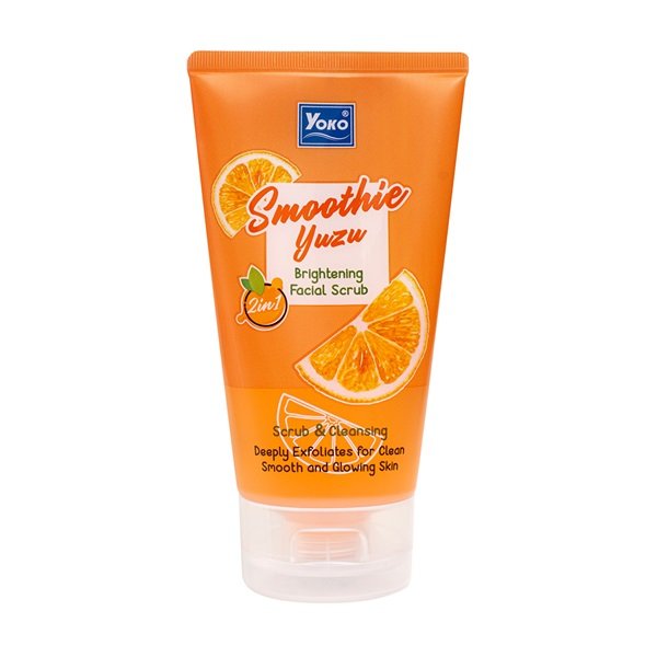 Yoko Smoothie Yuzu Brightening Daily Facial Scrub 120ml | Serina