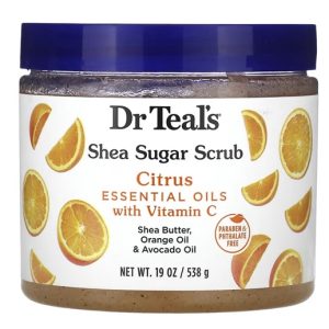 Dr. Teal's Shea Sugar Scrub Citrus 538gm