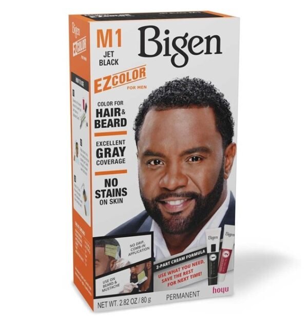 EZColor for Men M1 Jet Black Permanent