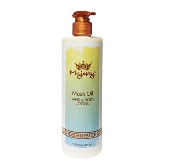Majesty Musk Oil Hand And Body Lotion 355ml