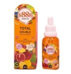 8888 Total Double Whitening Serum AHA Collagen Glutathione Vit B, C, E Gluta x10 40ml