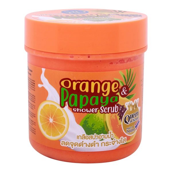 R&D Care Orange & Papaya Shower Scrub 700g