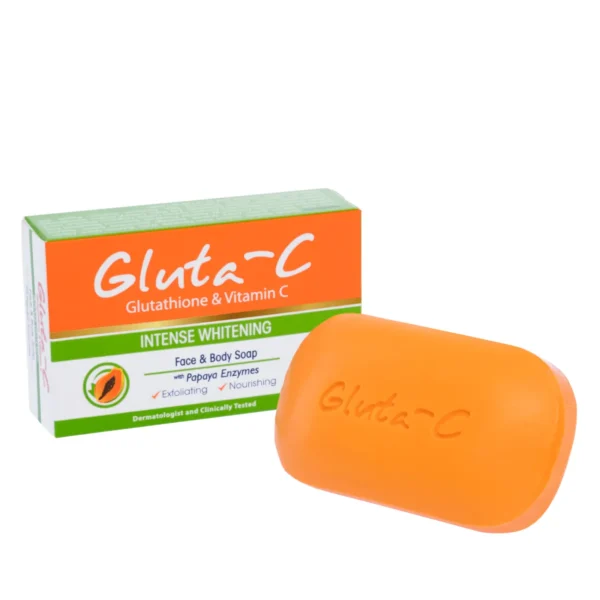 Gluta-C Glutathione & Vitamin C Intense Whitening Papaya Soap 120gm