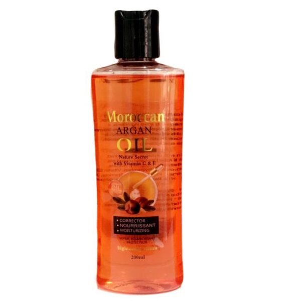 Moroccan Argan Oil Face Skincare Moisturizing Body Oil Softening Conditioning 200ml