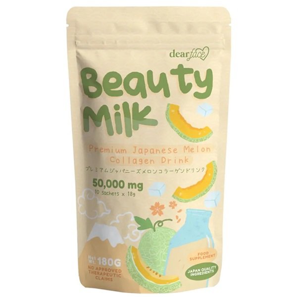Dear Face Beauty Milk Premium Japanese Melon Collagen Drink