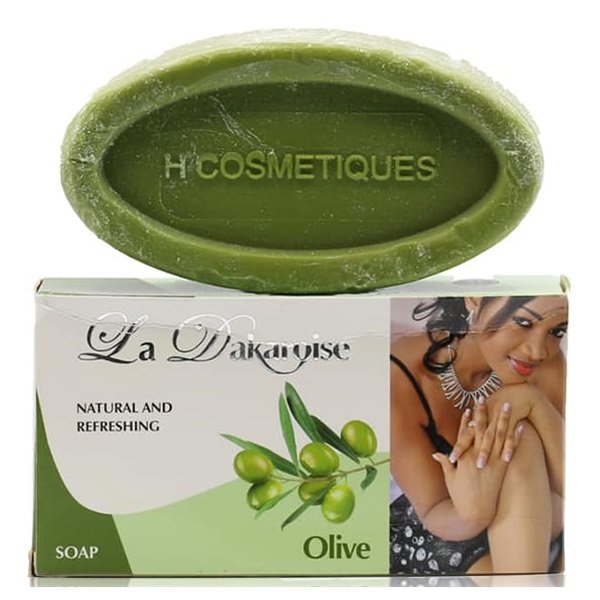 La Dakaroise Olive Oil Refreshing and Skin Lightening Soap