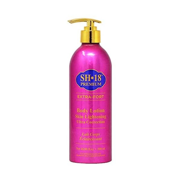 SH-18 Premium Extra-Fort Skin Lightening Body Lotion 500ml