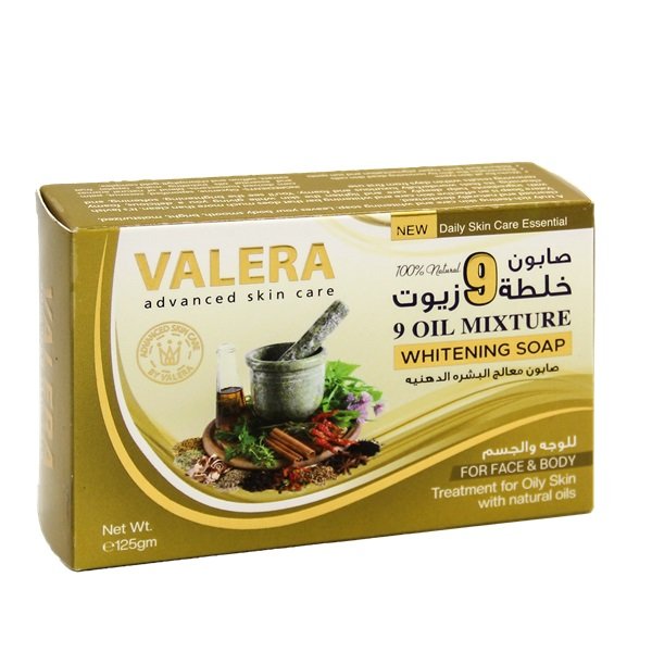 Valera 9 Oil Mixture Whitening Soap 125gm