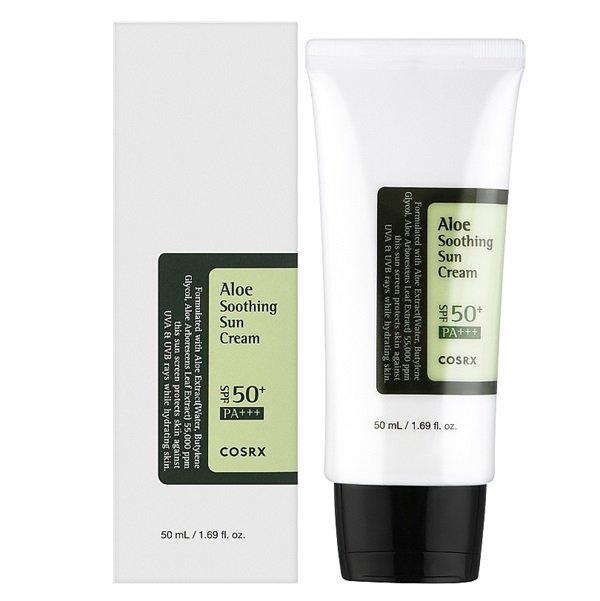 COSRX Aloe Soothing Sun Cream SPF50 PA+++ 50ml | Serina Cosmetics