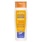 Cantu Flaxseed Shampoo 400ml Cantu Flaxseed Shampoo is an invigorating and moisturizing shampoo specially developed for curly, frizzy and textured hair. This formula contains precious flaxseed oil, known for its nourishing and conditioning properties. The shampoo gently cleanses the hair, removing impurities and buildup without stripping the hair's natural oils. It helps to revitalize and moisturize the hair to nourish and strengthen dry and damaged hair. Cantu Flaxseed Shampoo lathers easily and spreads effortlessly through the hair. Gently massage into the scalp and rinse thoroughly for clean and refreshed hair. The shampoo's formula is free of mineral oils, sulfates, parabens and other harmful chemicals. It is gentle on your hair and scalp and is also suitable for sensitive skin types. Get Cantu Flaxseed Shampoo and pamper your hair with natural moisture and care. Enjoy healthy and shiny hair that feels soft and looks naturally beautiful!