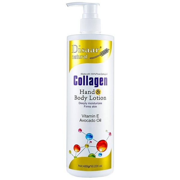 Disaar Collagen Hand &Body Lotion With Vitamin E 480ml