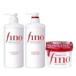 Fino Premium Touch Hair Set, Hair Shampoo, Conditioner And Hair Mask For Damaged Hair Growth