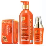 Makari Extreme Argan & Carrot ( Body Lotion, Serum & Soap ) 3-pc Set