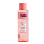 Pastil Rose Make Up Remover 225ml Apply with finger tips or cotton pad. Remove with cotton pad, toner or water. Skin compatibility, dermatologically and ophthalmologically approved.
