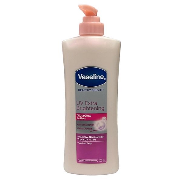 Vaseline Healthy Bright UV Extra Brightening Gluta Glow Body Lotion 400ml