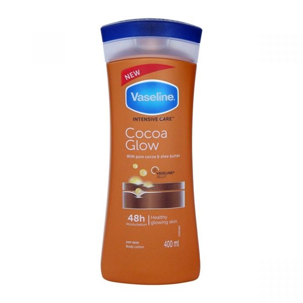 Vaseline Intensive Care Cocoa Glow Dry Skin Body Lotion 400ml