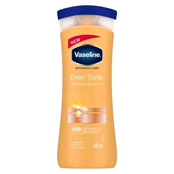 Vaseline Intensive Care Healthy Even Tone with Vitamin B3 & SPF10 Body Lotion 400ml