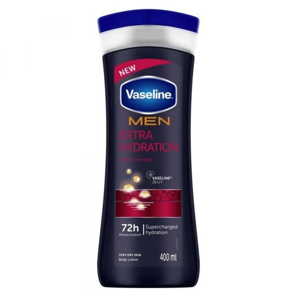 Vaseline Men Extra Hydration Extra Strength Vaseline Jelly 400ml