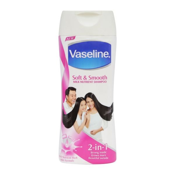 Vaseline Soft and Smooth Milk Nutrient 2 in 1 Shampoo 275ml