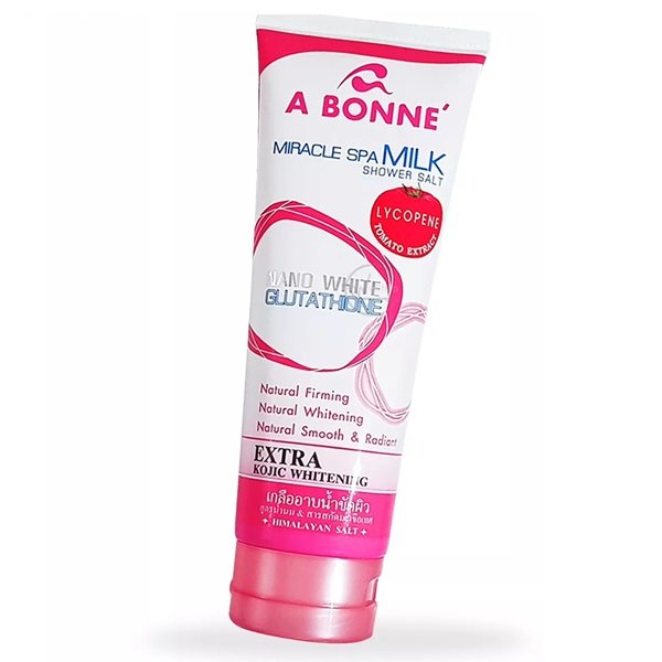 A Bonne Miracle Spa Milk Shower Salt with Lycopene Tomato Extract 350g