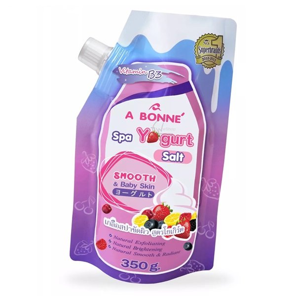 A Bonne Yogurt Spa Salt Refill with Cap 350gm