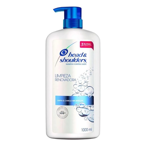 Head & Shoulders Shampoo Control Caspa Limpieza Renovadora 1000ml