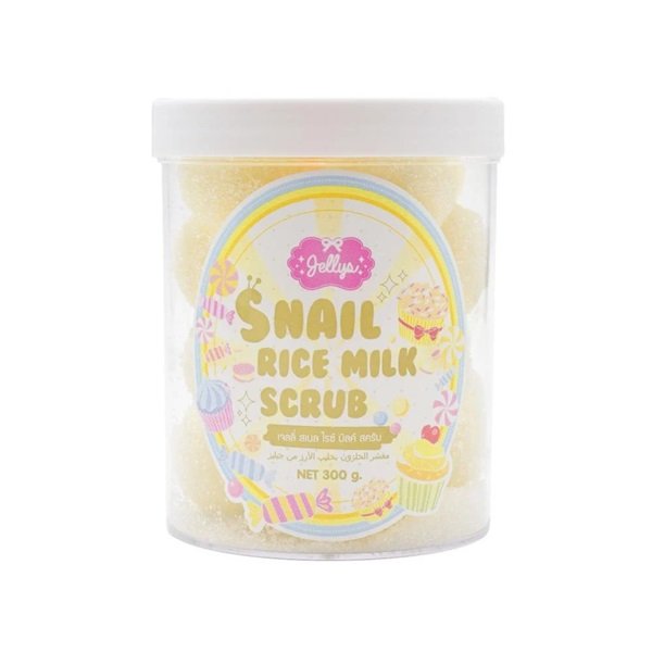 Jelly’s Snail Candy Rice Milk Scrub 300g