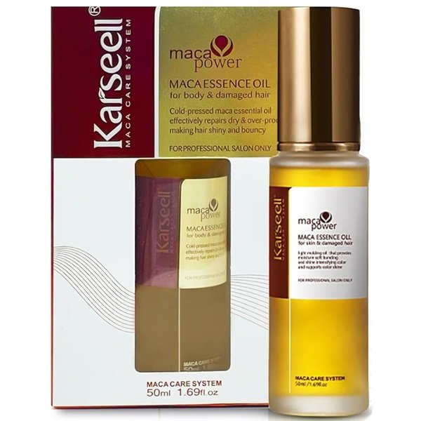 Karseell Maca Power Essential Oil for Dry Damaged Hair 50ml
