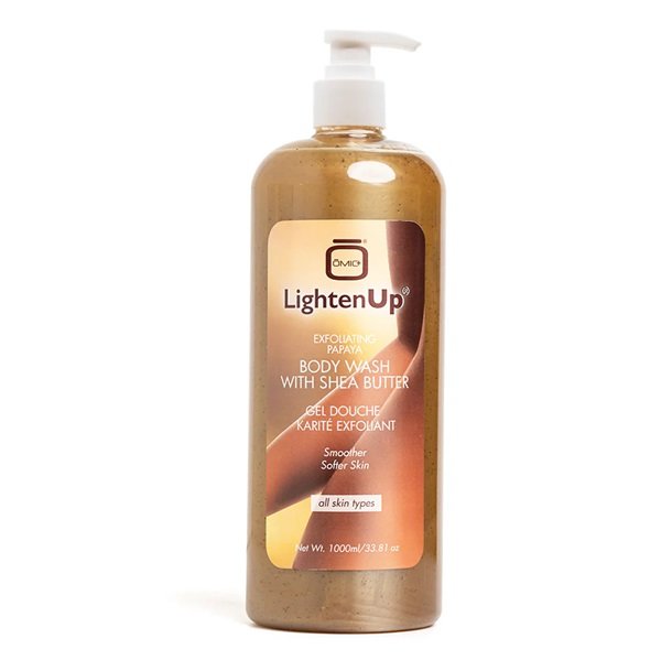 LightenUp Plus Exfoliating Papaya Shower Gel With Shea Butter 1000ml