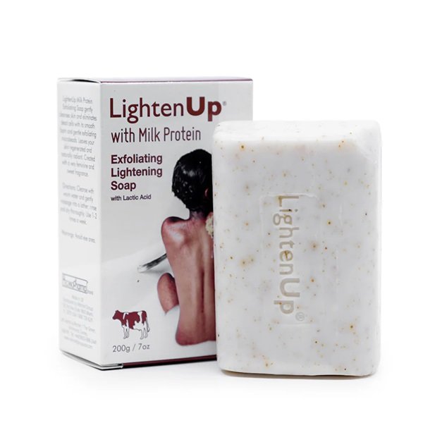 LightenUp With Milk Protein Exfoliating Soap with Lactic Acid 200gm