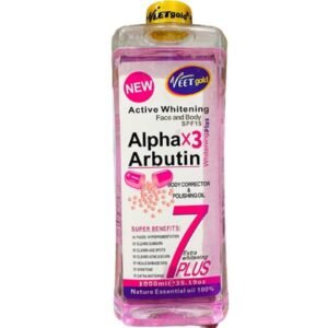 Veet Gold Alpha X3 Arbutin Body Corrector Oil 1000ml