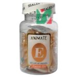 Animate 60Pcs Vitamin E Soft Gel Capsules Facial Oil Capsules Milk Main