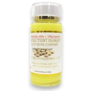 Gluta Kojic White+ 100g Huile Teint Diamant Brightening Body Serum 120ml