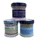 ST.Dalfour Gluta Sunscreen, Under Arm Whitening and Sunblock Cream Set