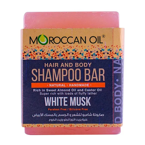 Moroccan Oil Hair &Body Shampoo Bar White Musk 280gm