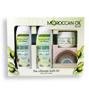 Moroccan Oil Ultimate Hair Bath Kit with Olive Oil | 4 Items