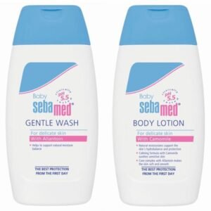 Sebamed Baby Wash 200ml + Baby Lotion 200ml