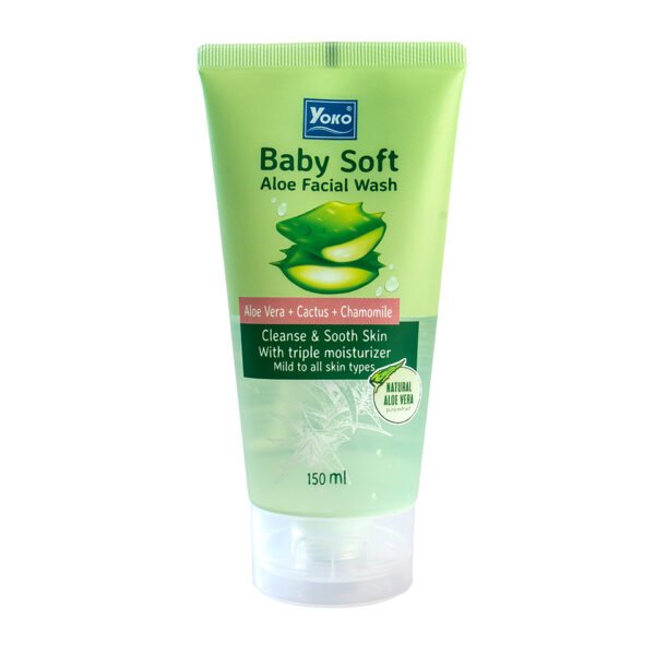 Yoko Baby Soft Aloe Facial Wash 150ml