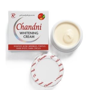 Chandni Whitening Cream Removes Acne Pimples Wrinkles Dark Spots Dark Circles