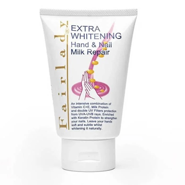 Fairlady Hand & Nail Repair Milk Cream with Intensive Whitening 100ml